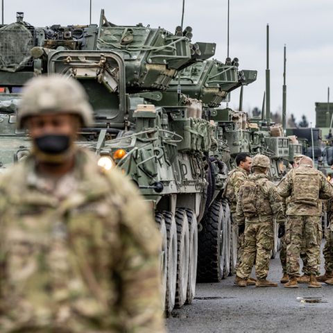 Angesichts einer möglichen russischen Invasion in der Ukraine verlegt die US-Army mehr Soldaten an die Grenzen