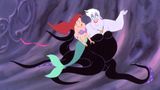 Ursula ist die Schurkin in Arielle, die Meerjungfrau, hier ein Bild aus den 1980er Jahren.