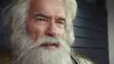 Nein, das ist nicht Charlton Heston als Moses, sondern Arnold Schwarzenegger als Zeus