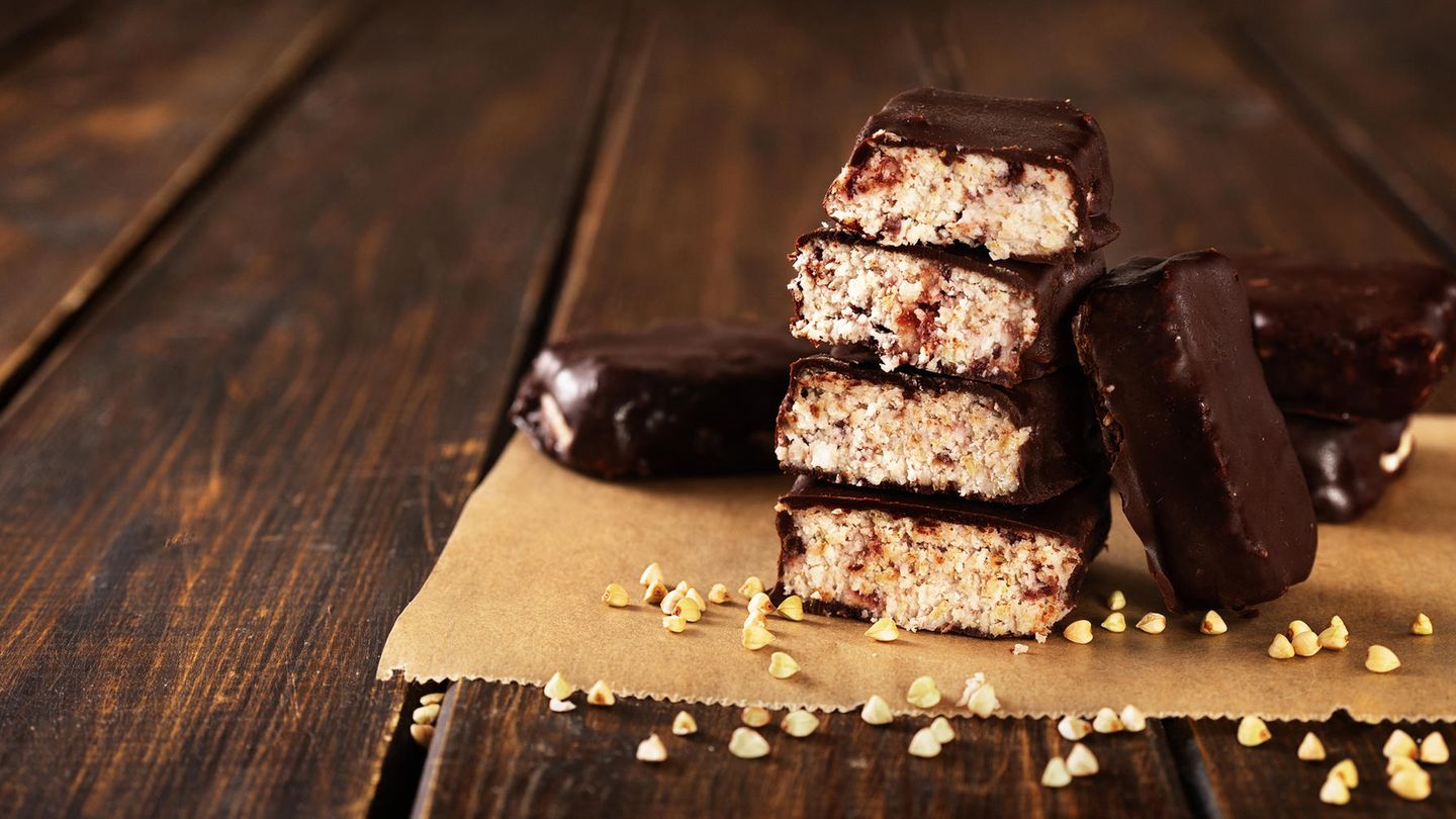 Proteinriegel selber machen