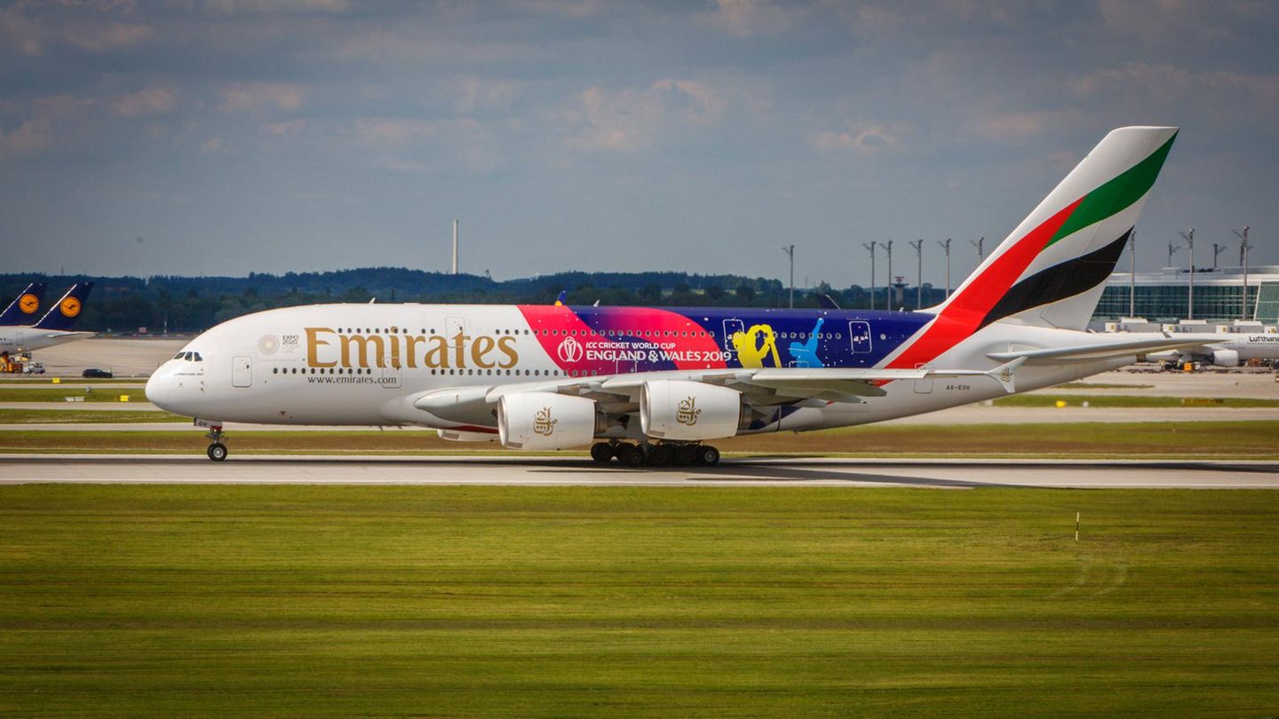 Emirates A380 ICC Cricket World Cup