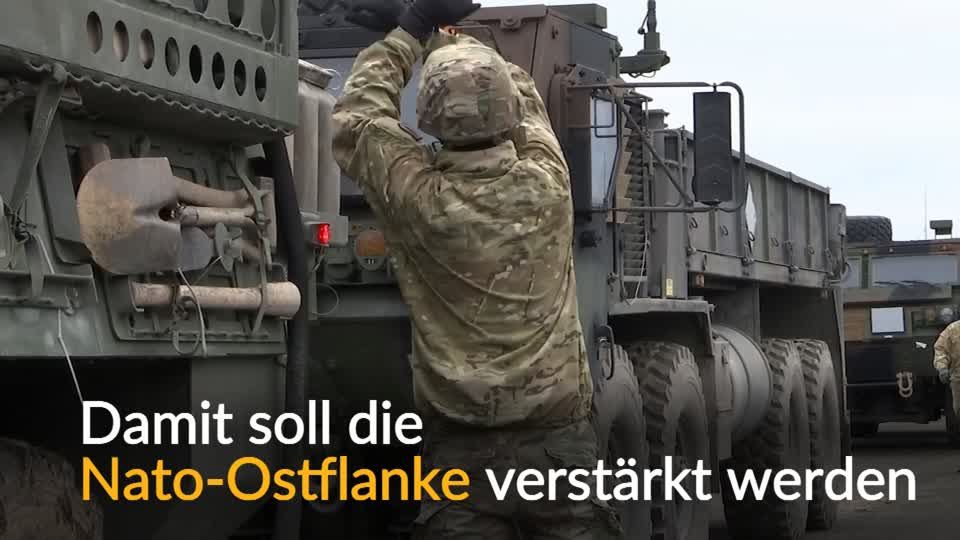 Video: US-Militär verlegt Soldaten aus Bayern nach Rumänien Video: US-Militär verlegt Soldaten aus Bayern nach Rumänien