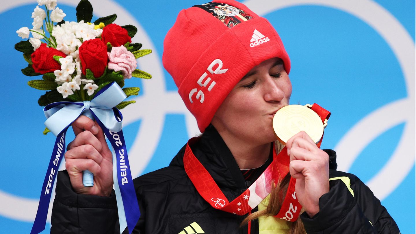 Gold im Rodel-Einzel: Natalie Geisenberger