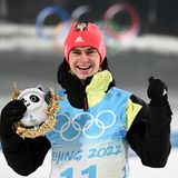 Gold in der Nordischen Kombination/Normalschanze: Vinzenz Geiger