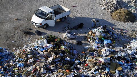 Berge von Plastikmüll in der Türkei. Greenpeace prangert diese Zustände an.