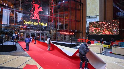 Der rote Teppich wird ausgerollt: Am Donnerstagabend startet in Berlin die 72. Berlinale