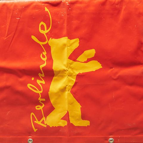 Absperrgitter auf der Berlinale in Berlin