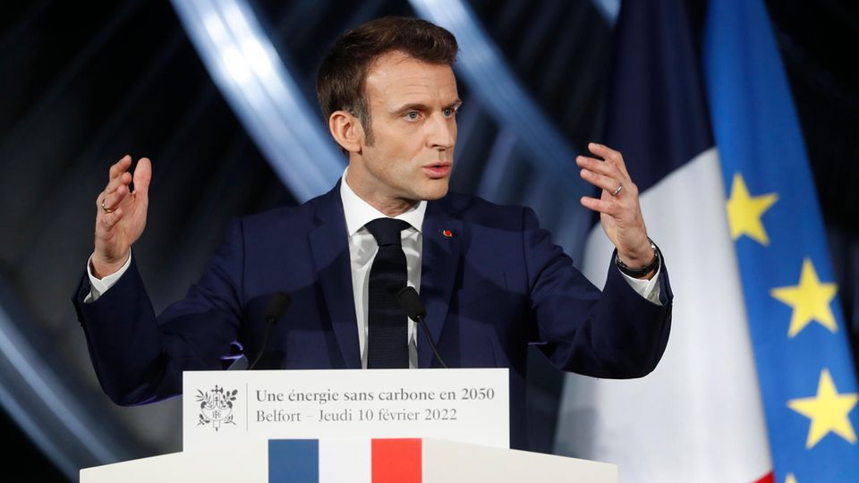 Frankreichs Präsident Emanuel Macron will die friedliche Nutzung der Atomenergie in seinem Land weiter vorantreiben