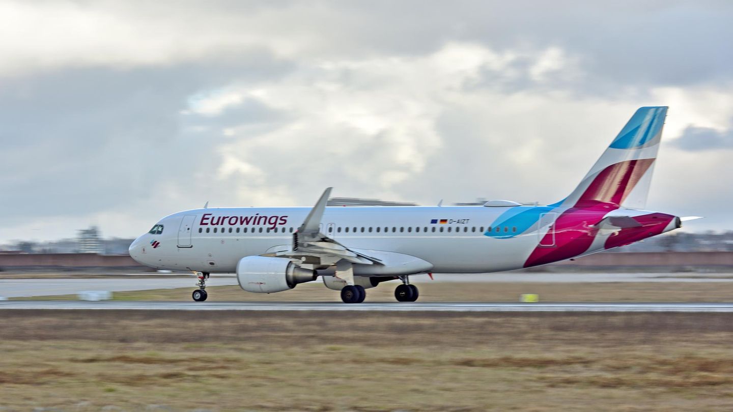 Flugzeug der Lufthansa-Tochter Eurowings.