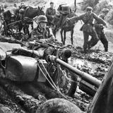 Die deutsche Offensive saß im Schlamm fest 