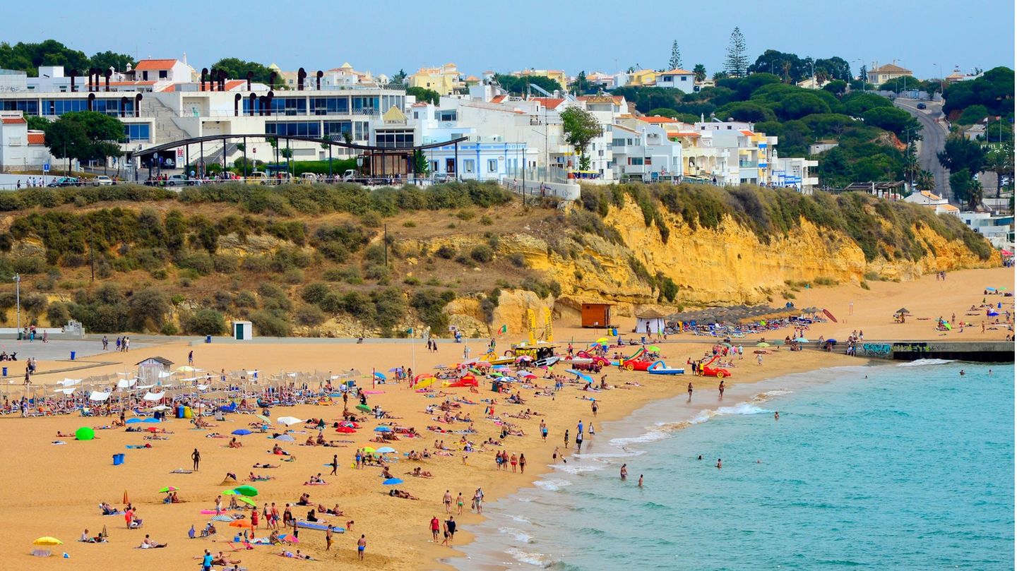 Strand in der Algarve