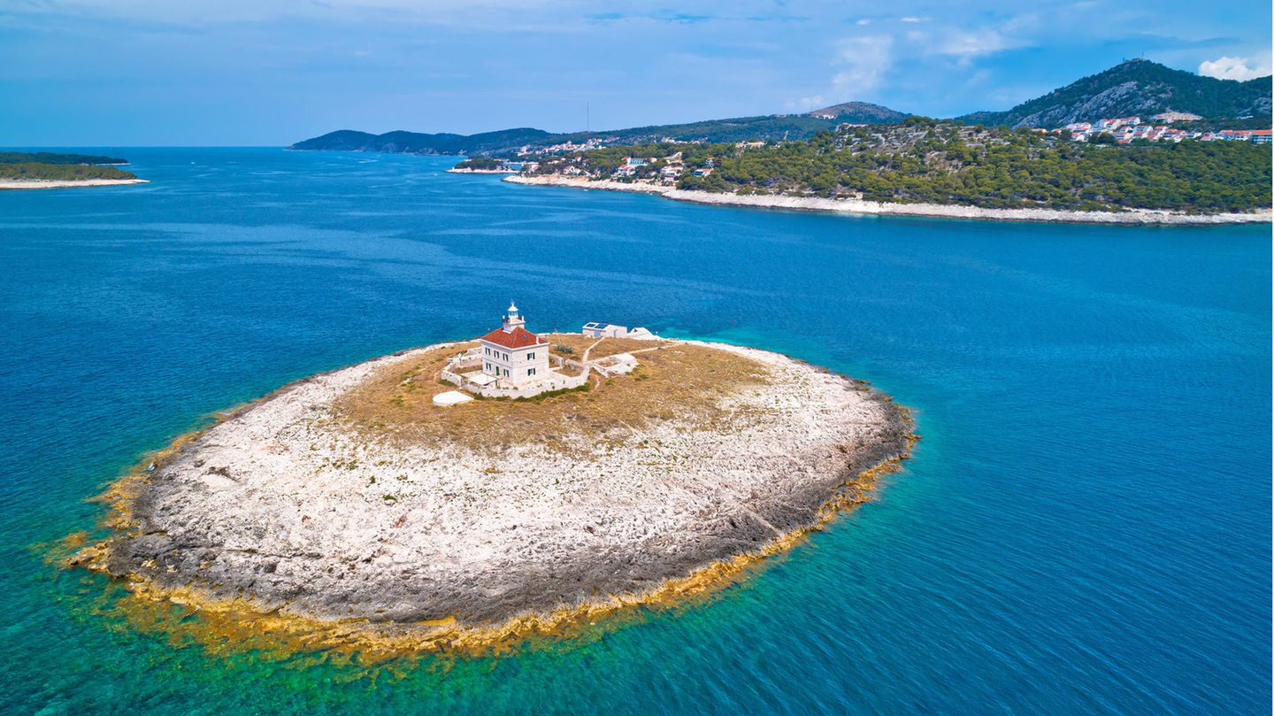 Adriaküste in Kroatien