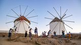 Windmühlen auf Mykonos