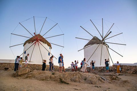 Windmühlen auf Mykonos