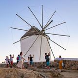 Windmühlen auf Mykonos