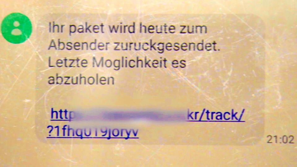 Smishing-Betrug: Gefährliche SMS Smishing-Betrug: Gefährliche SMS