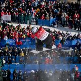 Meistehafte Stunts vor Zuschauern