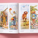 Aus dem Kapitel "Krieg und Frieden": Li Mubai hat vier Soldaten gemalt und ihnen den Titel "Verteidiger des Vaterlandes" gegeben.