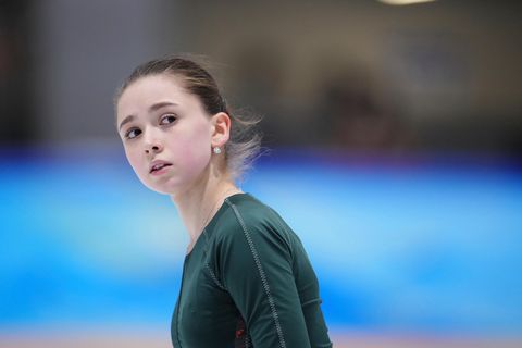 Kamila Walijewa bei Olympia 2022