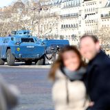 Touristen posieren für ein Foto