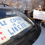 Konvoi der Freiheit nennen die Franzosen ihren Protestzug