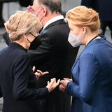 Friede Springer und Franziska Giffey