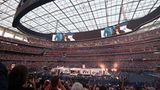 Der Tempel für das Endspiel der NFL: 72.000 Menschen finden in dem Sofi Stadium in Inglewood Platz.