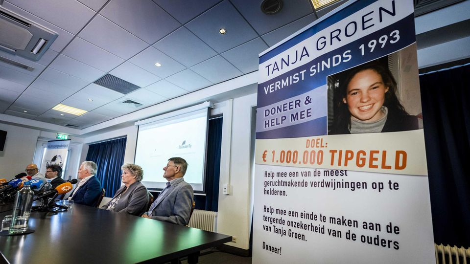 Pressekonferenz zum Fall Tanja Groen