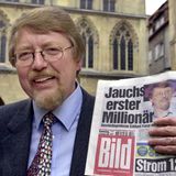 Eckhard Freise nach seinem Millionengewinn