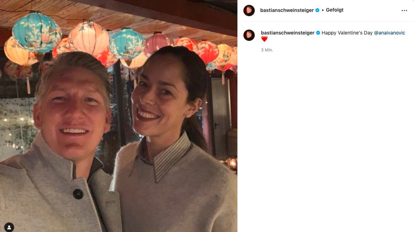 Bastian Schweinsteiger Valentinstag Post