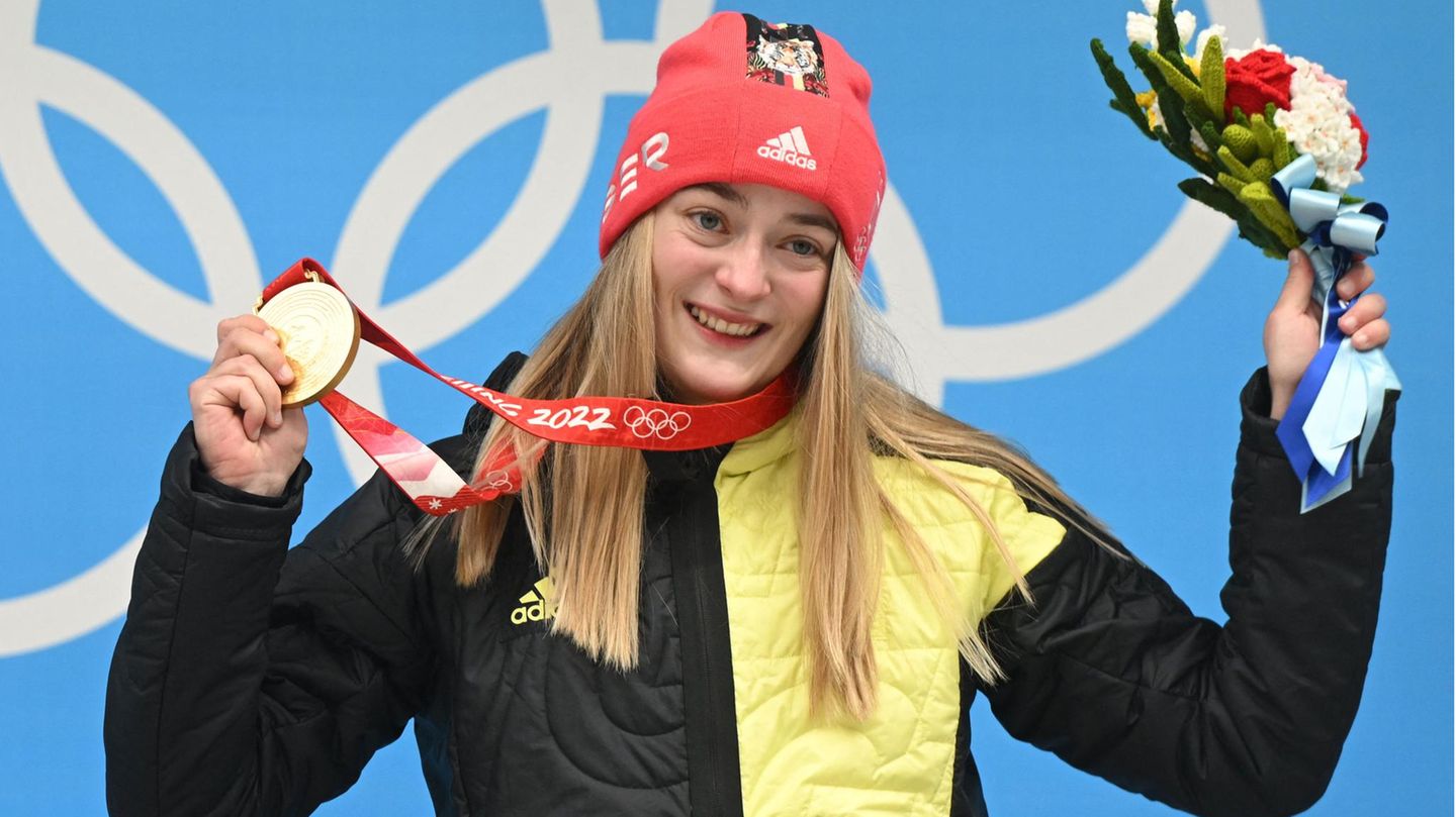 Gold im Skeleton/Einzelwettbewerb: Hannah Neise