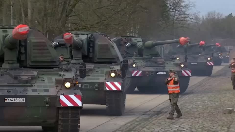 Video: Deutschland schickt militärisches Material nach Litauen