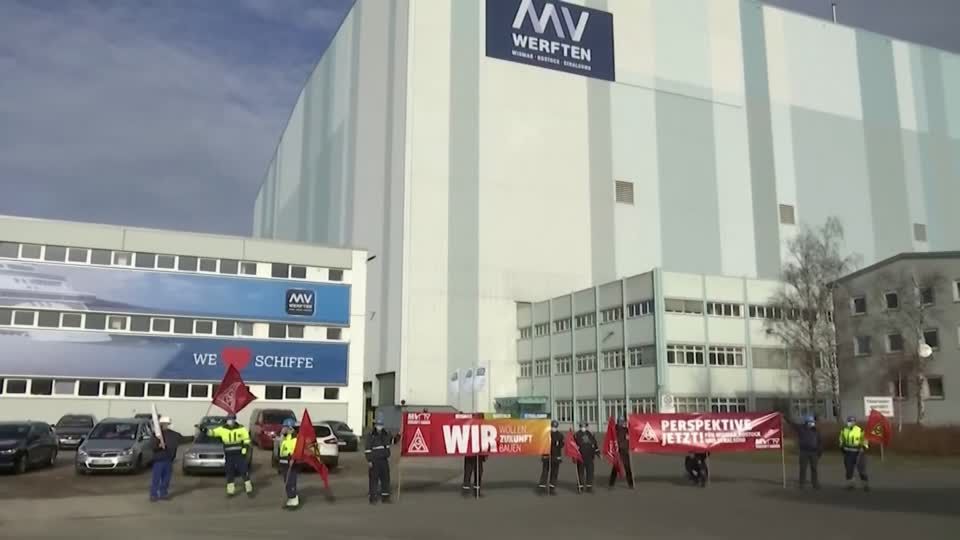 Video: Habeck sieht Chancen für MV Werften im Kampf gegen Klimawandel Video: Habeck sieht Chancen für MV Werften im Kampf gegen Klimawandel