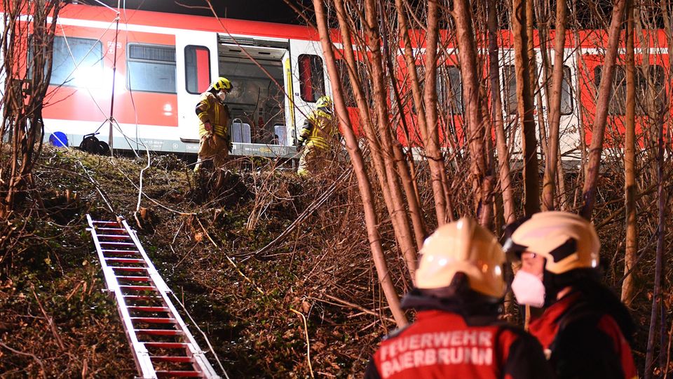 S-Bahn-Kollision bei München – ein Toter
