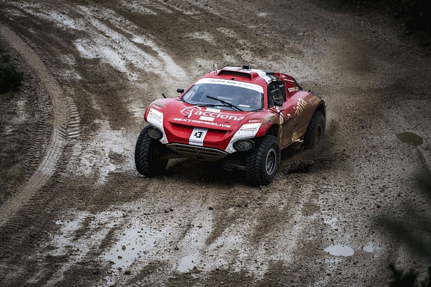 Der Odyssey 21 des Acciona Sainz Team in Action