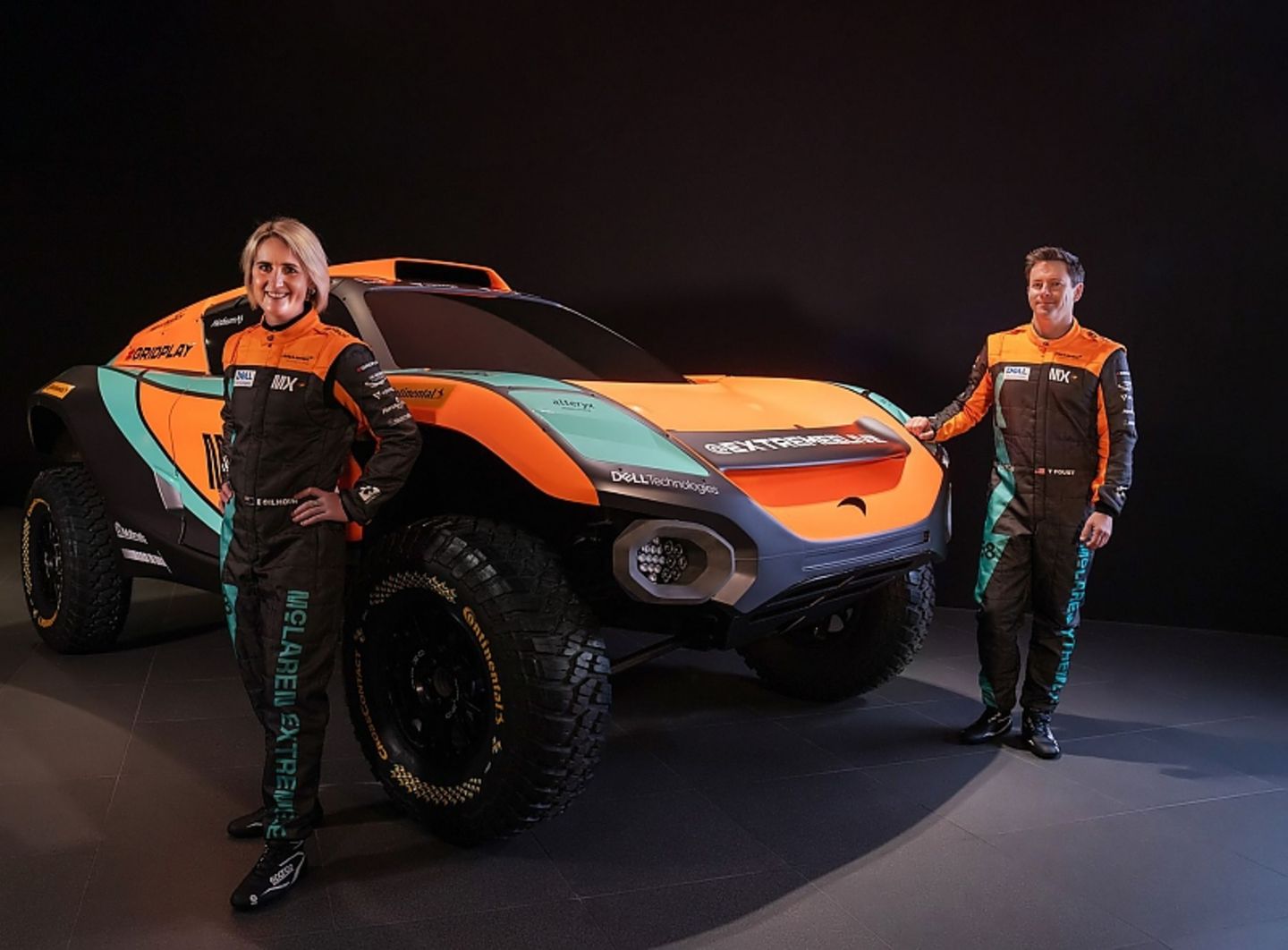 McLaren Racing Extreme-E Fahrer: Emma Gilmour und Tanner Foust