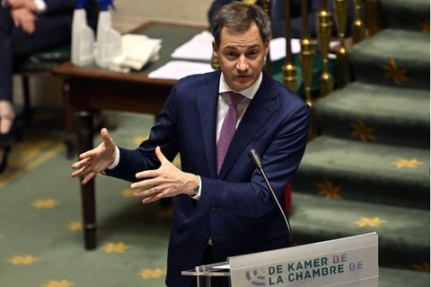 Belgiens Premierminister Alexander de Croo