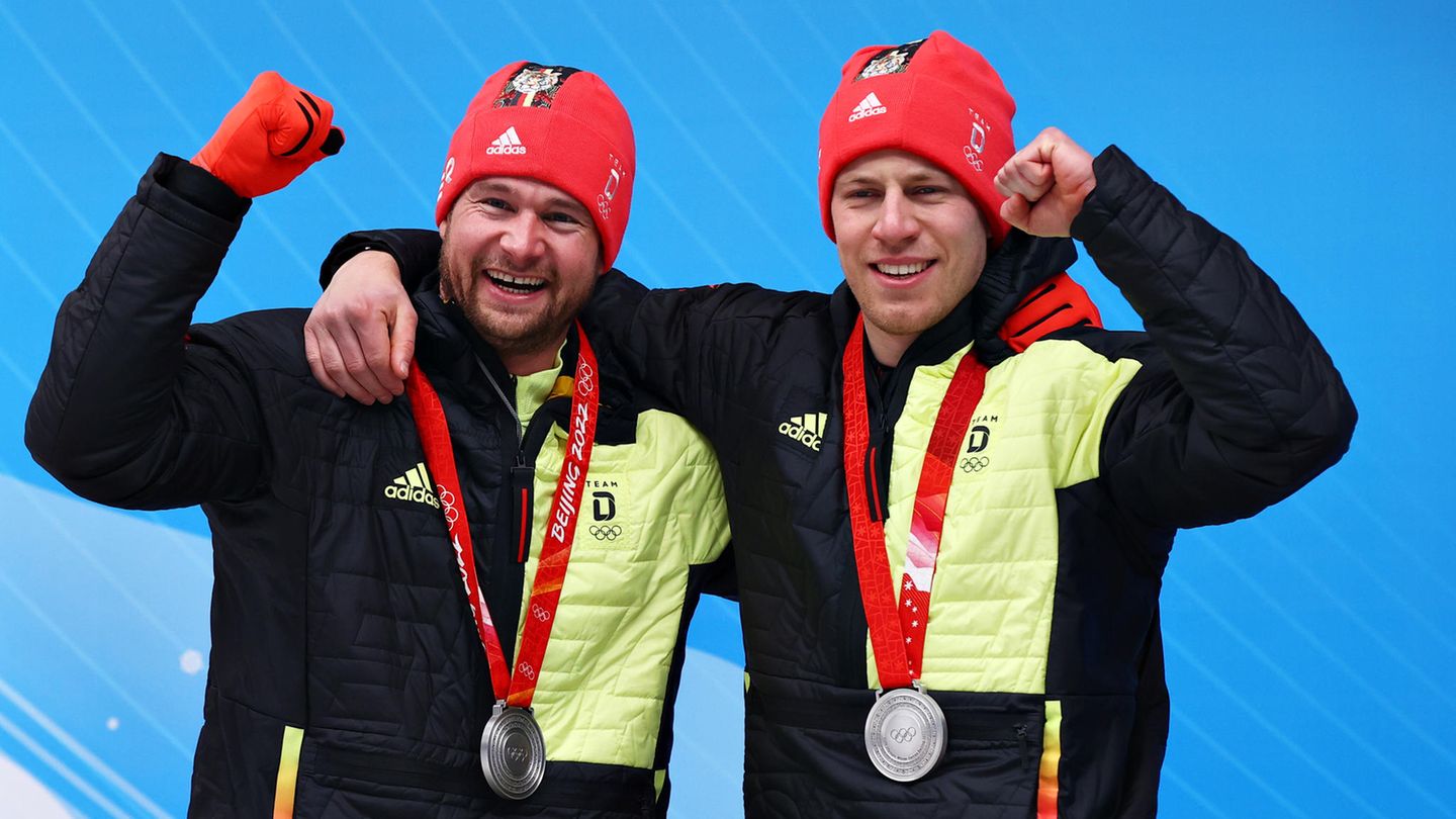 Silber im Zweierbob: Johannes Lochner und Florian Bauer
