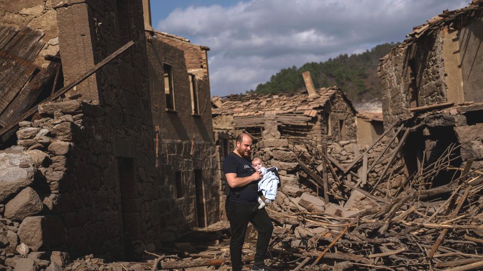 Vor 30 Jahren versunken: Geisterstadt Aceredo in Spanien