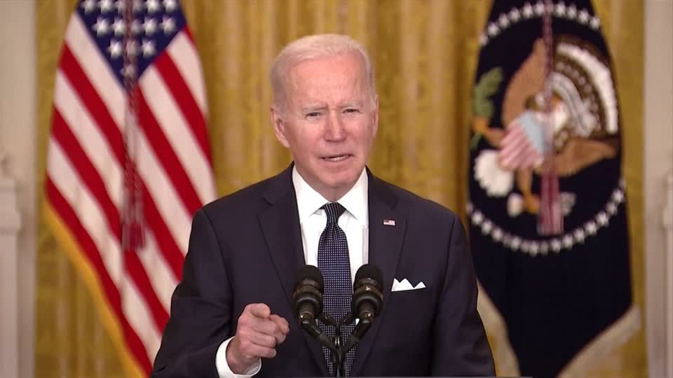 Video: Biden: Russischer Angriff weiter möglich Video: Biden: Russischer Angriff weiter möglich