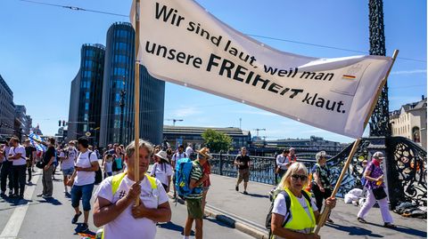 Querdenken-Protest in Berlin
