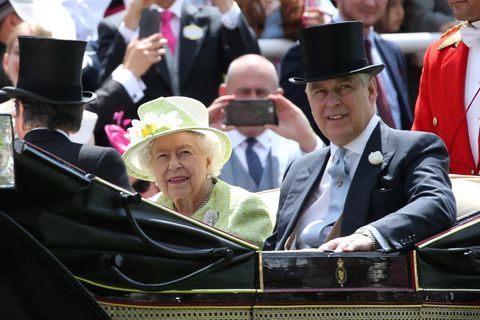 Queen Elizabeth II. und Prinz Andrew