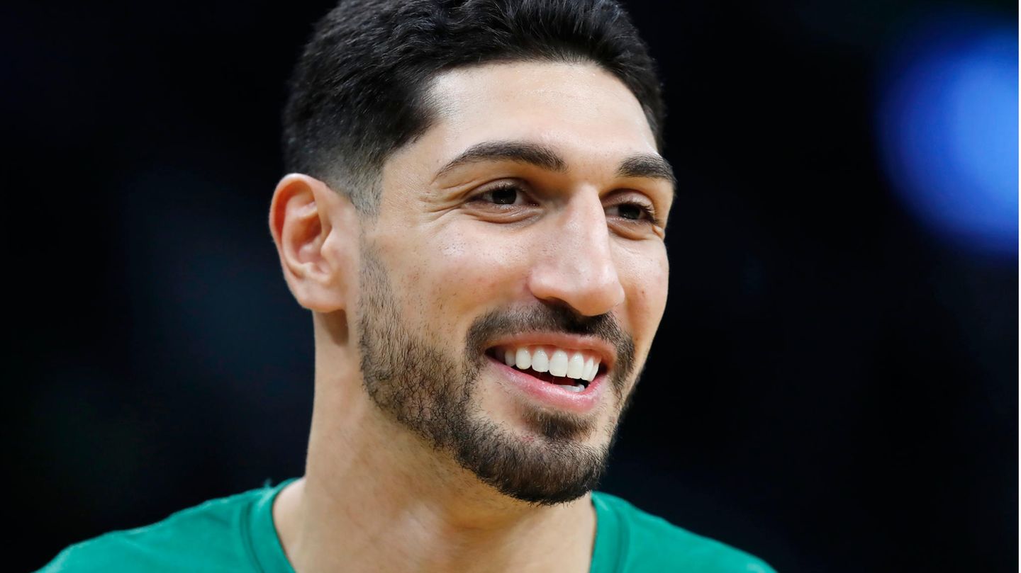 Enes Kanter Freedom, hier im vergangenen Oktober vor einem NBA-Spiel in Boston