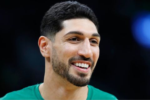 Enes Kanter Freedom, hier im vergangenen Oktober vor einem NBA-Spiel in Boston