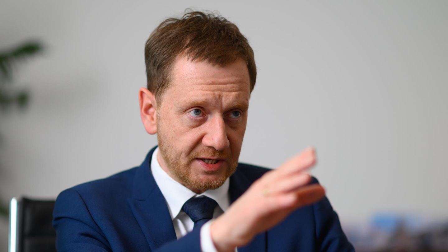 Sachsens Ministerpräsident Michael Kretschmer (CDU)