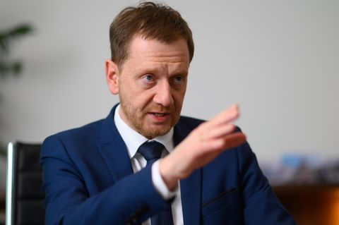 Sachsens Ministerpräsident Michael Kretschmer (CDU)