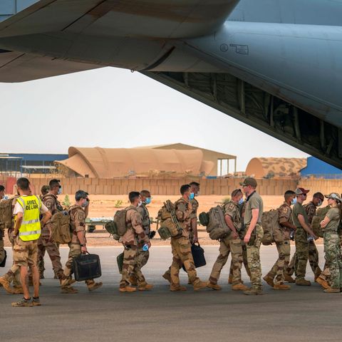 Französische Soldaten in Mali