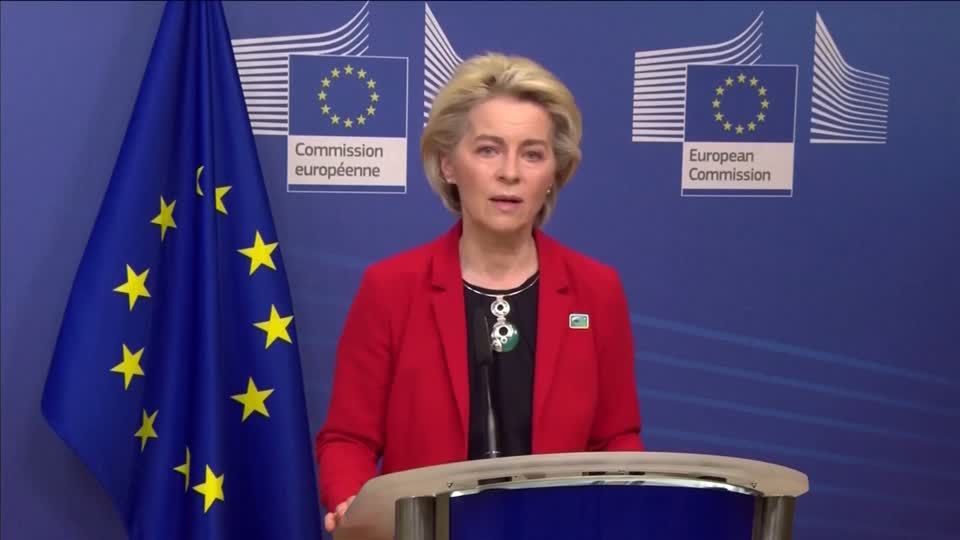 Video: Von der Leyen zur Ukrainekrise: "Auf das Schlimmste gefasst" Video: Von der Leyen zur Ukrainekrise: "Auf das Schlimmste gefasst"