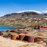 Walfangstation Grytviken in Südgeorgien