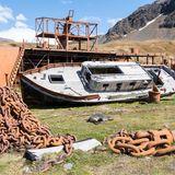 Walfangstation Grytviken in Südgeorgien
